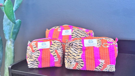 Heart of Grace Cosmetic Bag set Set of 3