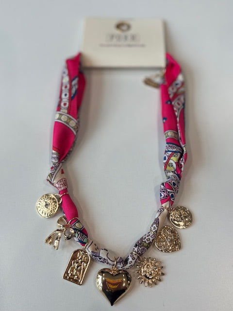 Scarf Charm Necklace (Assorted Styles)