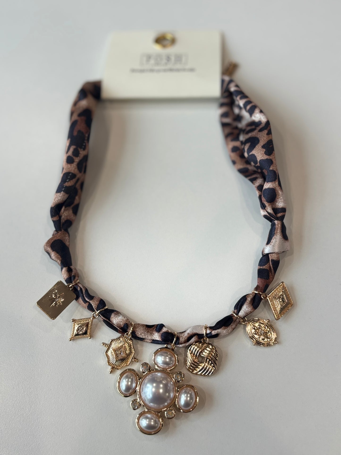 Scarf Charm Necklace (Assorted Styles)