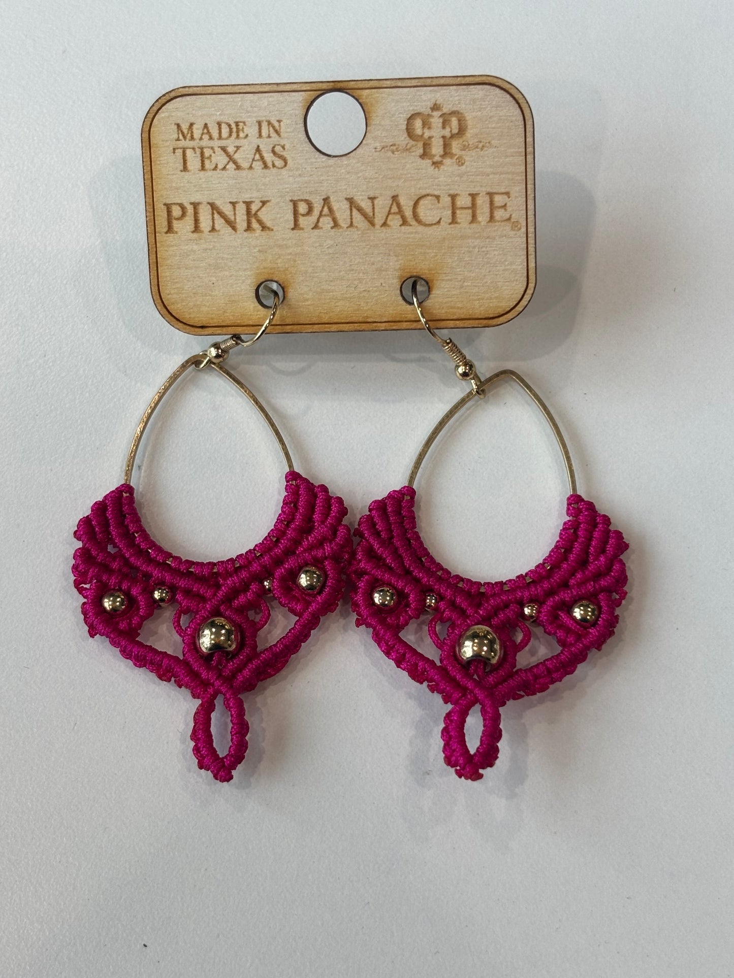 Boho Crochet Hoops