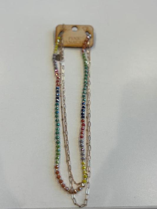 Multi-Color layered Necklace