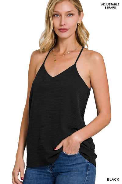 Adjustable V-Neck Cami (multiple colors available)