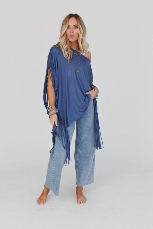 Showstopper Fringe Top (multiple colors)