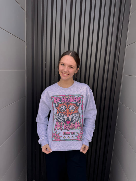 The heavens are roaring sweatshirt