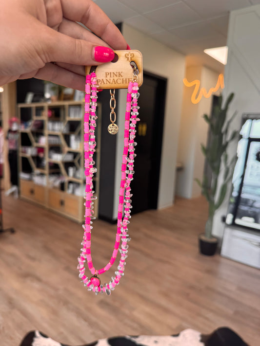 Beaded Two Strand Necklace