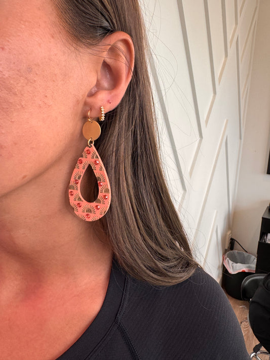 Desert Sunrise Statement Earrings