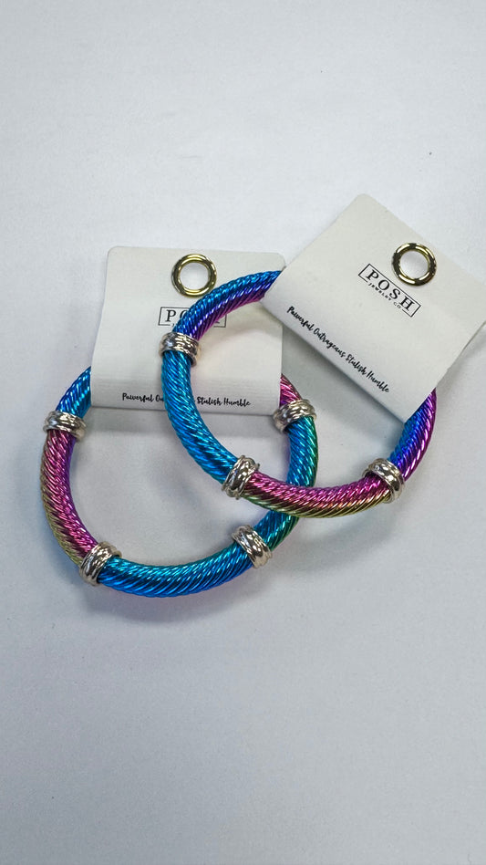 Rainbow Stretch Sunset Braclet