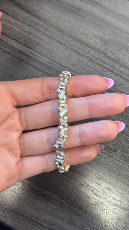Mixed Cuts Gem Stone Braclet