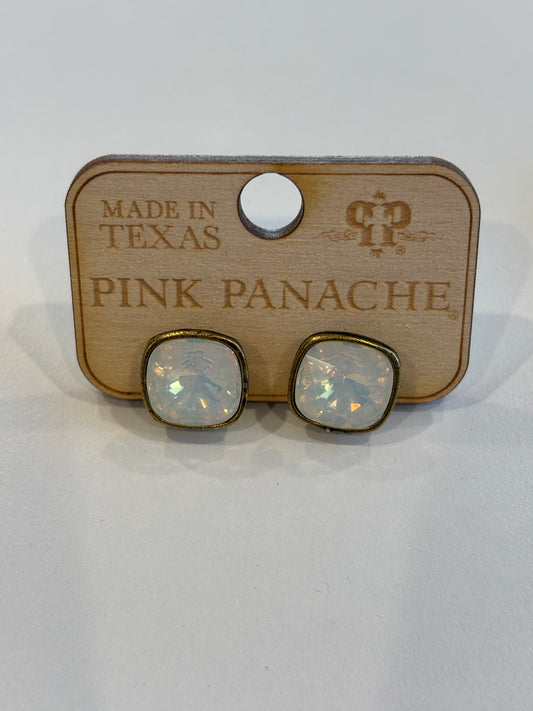 Square Crystal Earrings