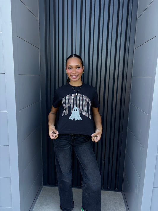 Spooky Cropped Tee