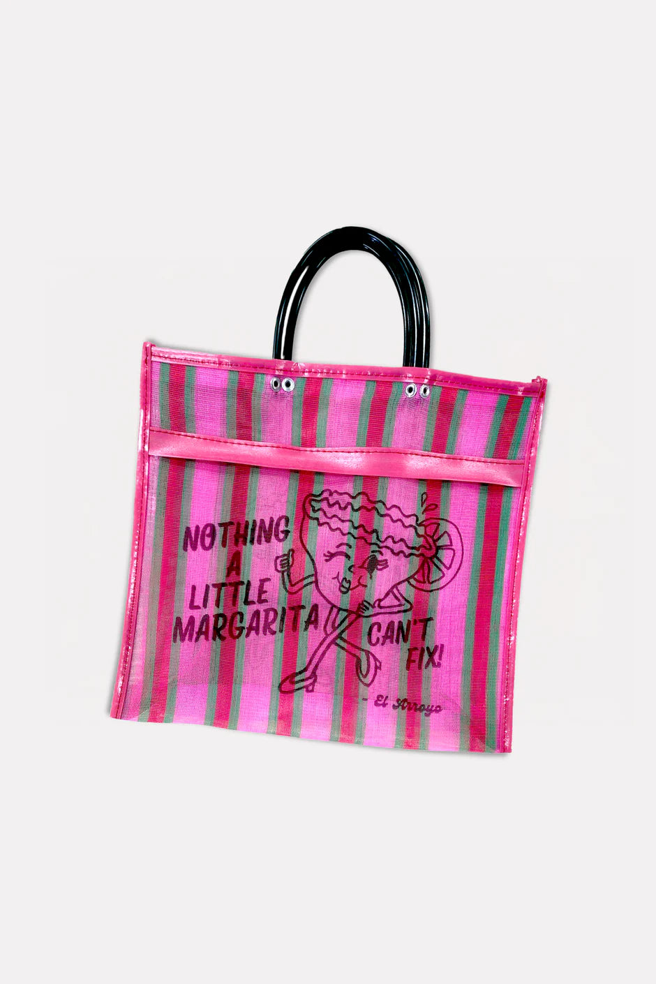 Little margarita mesh tote