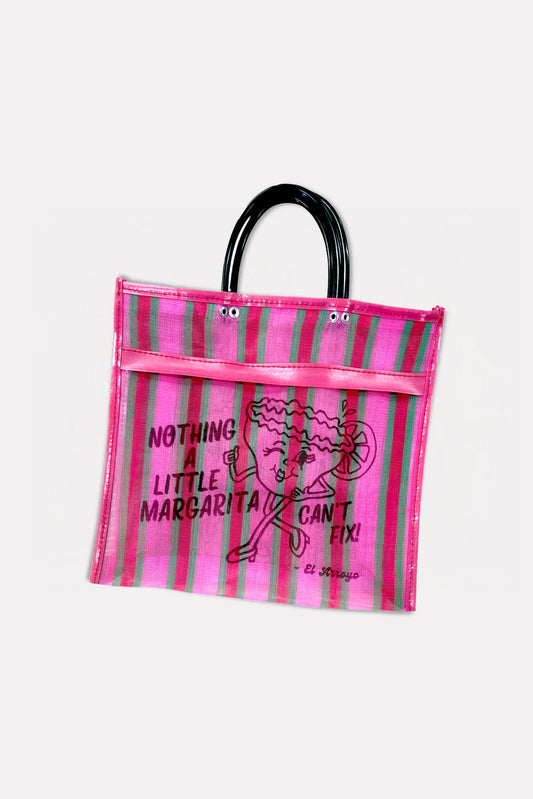 Little margarita mesh tote