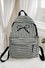 Bow Checkered Backpack