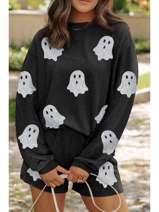 Sequin Ghost Two Piece Set