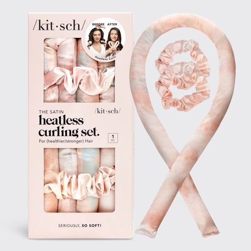 Kit-sch Satin Heatless Curling Set