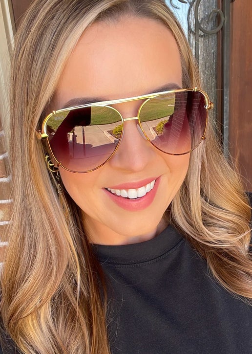 Shay in Cheetah | Dax Eyewear