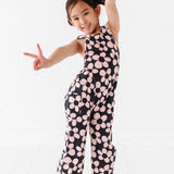 Retro Daisy Twist Back Romper