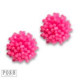 Neon cluster earring