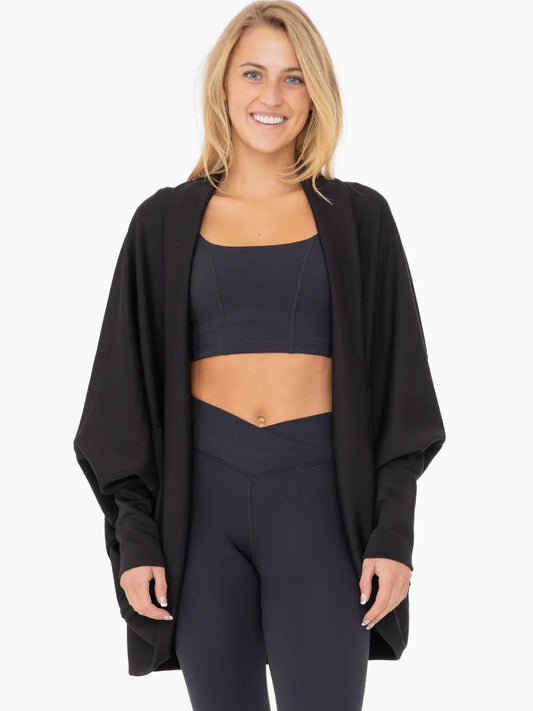 Black Workout Cardigan